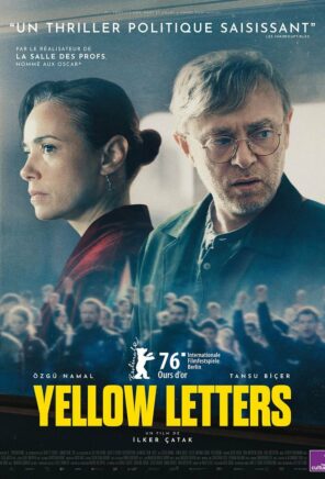 Affiche Yellow Letters